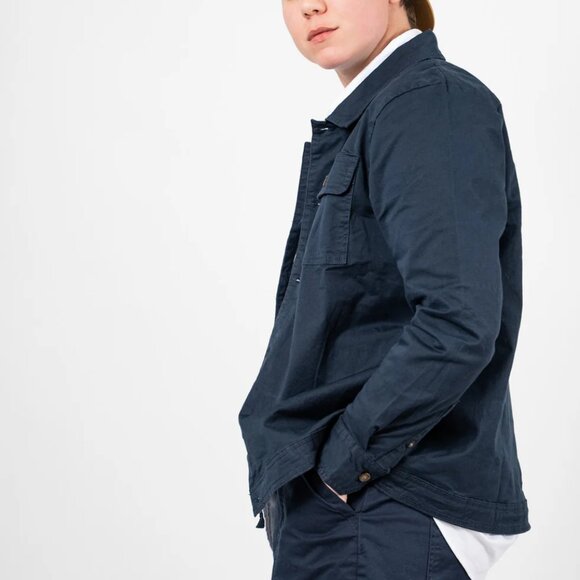 NWOT Peau De Loup Utility Jacket, Navy - Size 8 - Picture 3 of 16